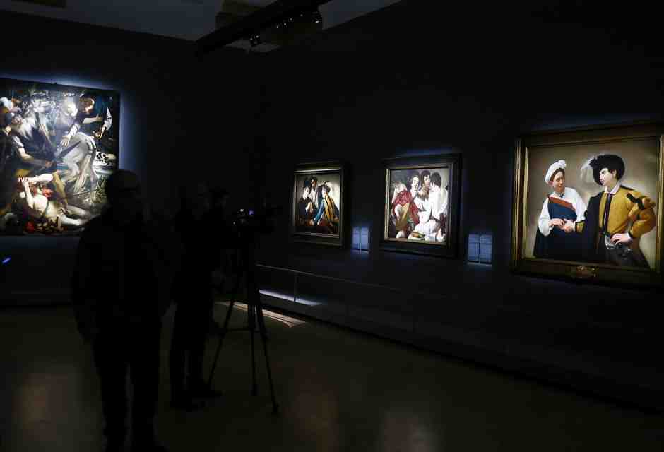 Caravaggio 2025, mostra alle Gallerie Nazionali di arte antica Barberini Corsini Roma (LaPresse)