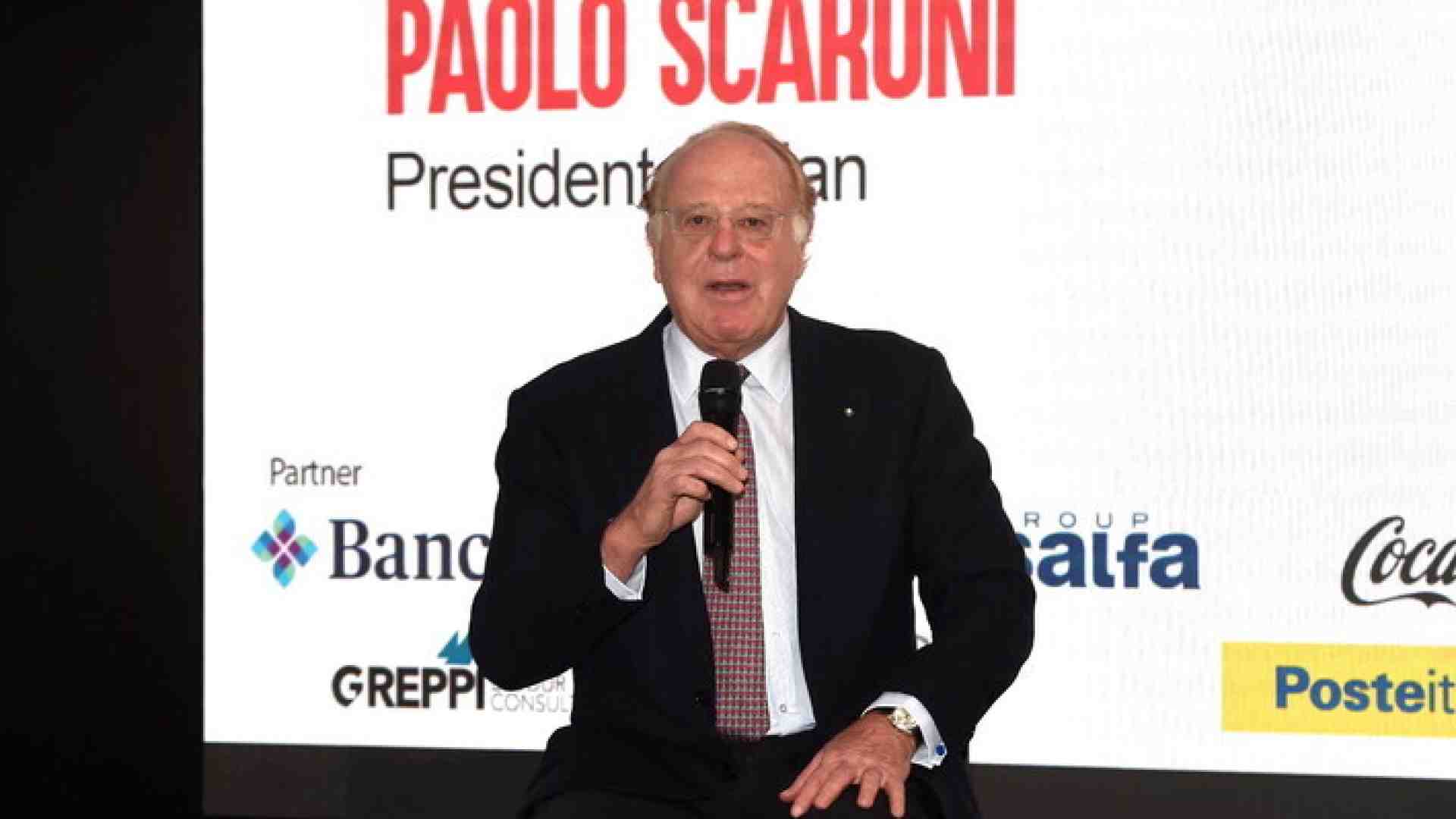 Immagine di Scaroni: "Il grande Milan tornerà presto. E il nuovo stadio sarà qui a San Siro"