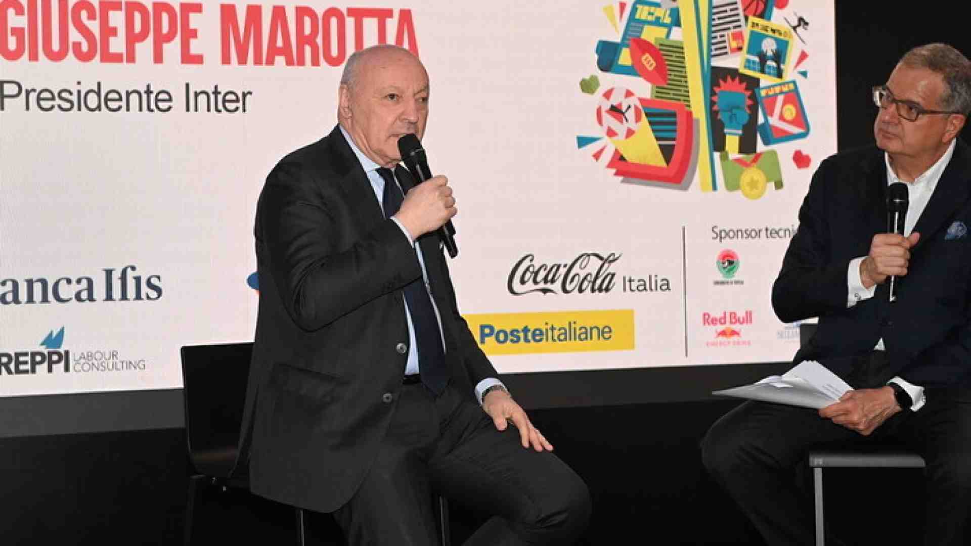 Immagine di Marotta: "Vogliamo il triplete. Vincere da presidente sarebbe ancora più bello"