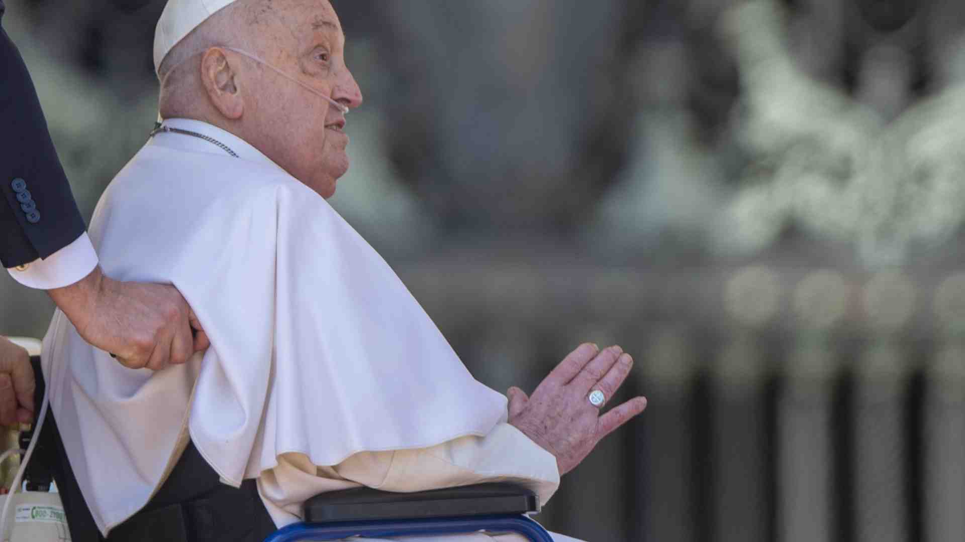 Immagine di Il Papa a sorpresa nella Basilica di San Pietro