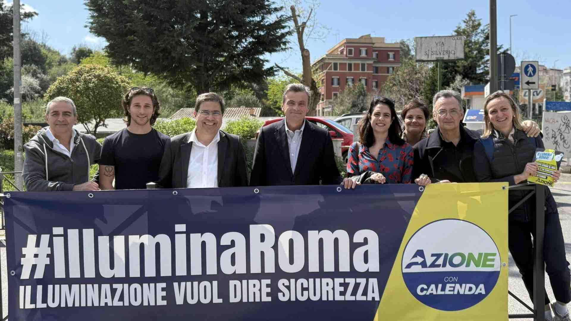 Immagine di La sicurezza non è più parola di destra? Intanto Azione lancia "Illumina Roma"
