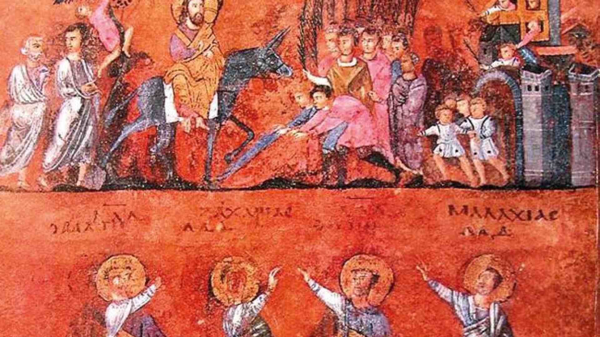 Immagine di Gesù si fa Lui stesso vittima accettando la morte in croce