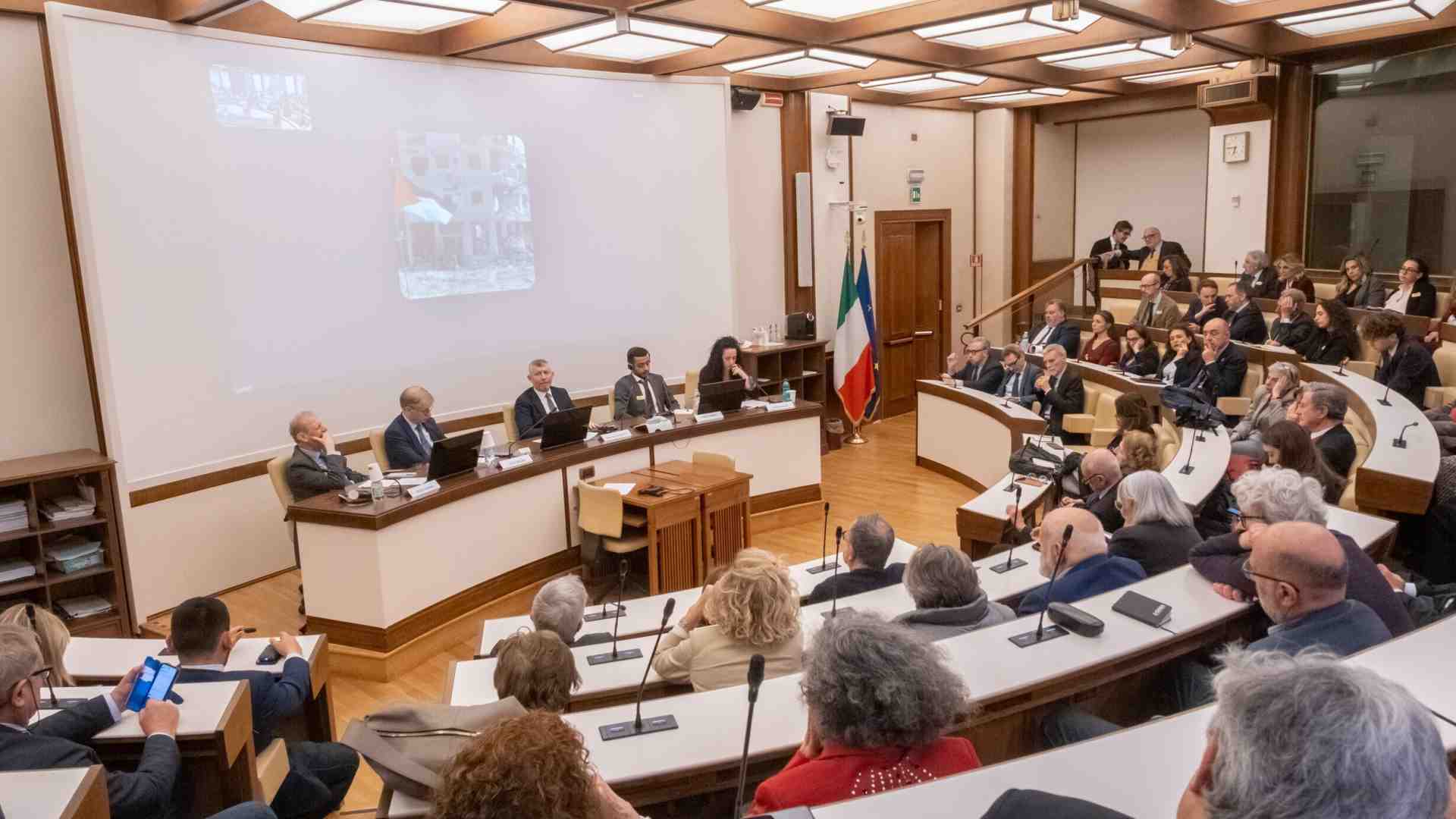 Immagine di “Voci da Gaza”, per dire che l’ostacolo alla pace è Hamas. Non Israele