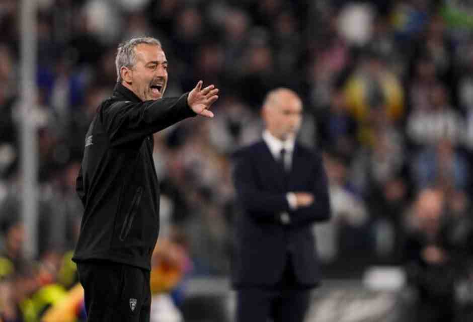 L'allenatore del Lecce, Marco Giampaolo (foto LaPresse)