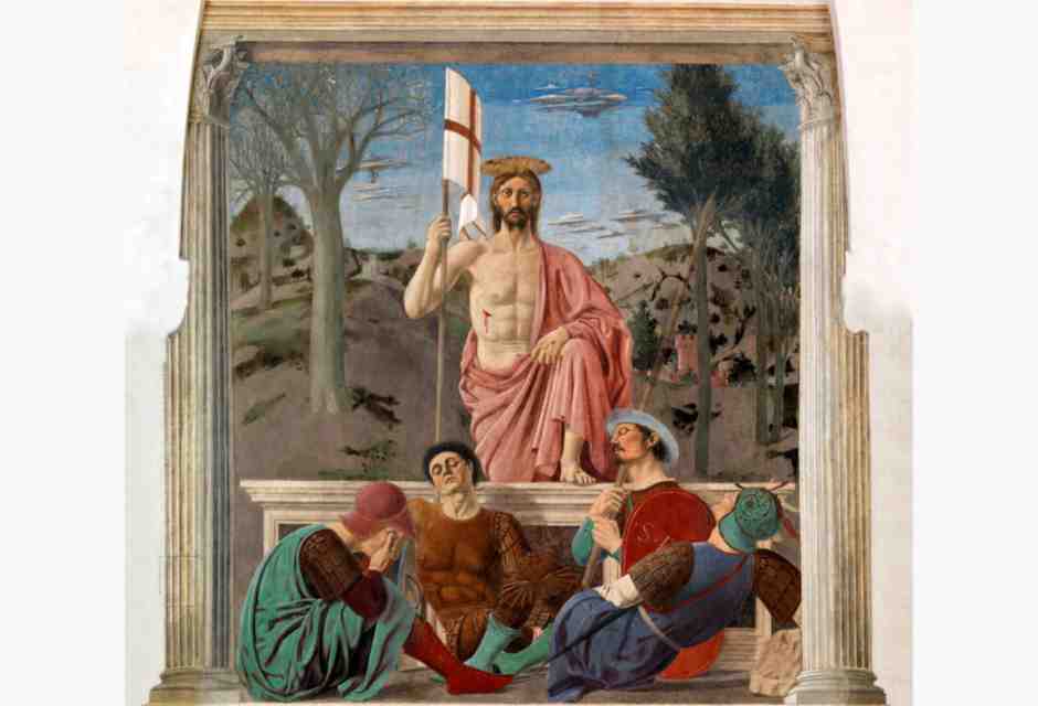 Piero della Francesca, Resurrezione, Museo Civico, Sansepolcro&nbsp;<br />