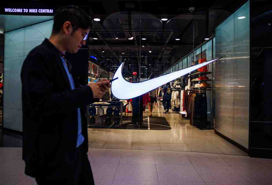 Negozio Nike in un centro commerciale di Bangkok, in Thailandia (Foto di Lauren DeCicca/Getty Images)&nbsp;<br />