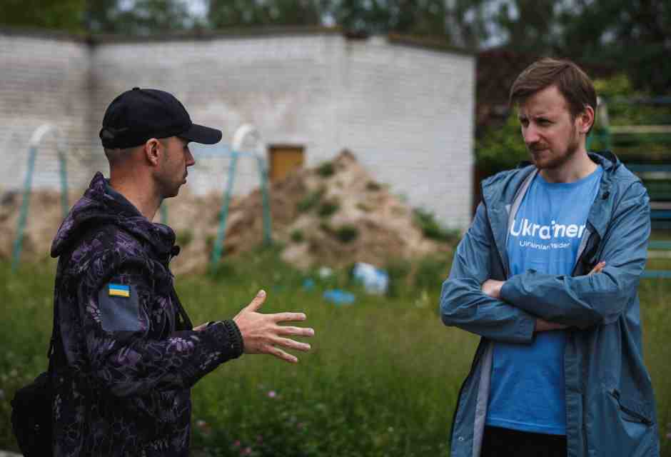 Logvynenko è il giovane e geniale fondatore di Ukraïner, progetto di comunicazione culturale e turistica dell’Ucraina (foto di Yurii Stefanyak) <br />