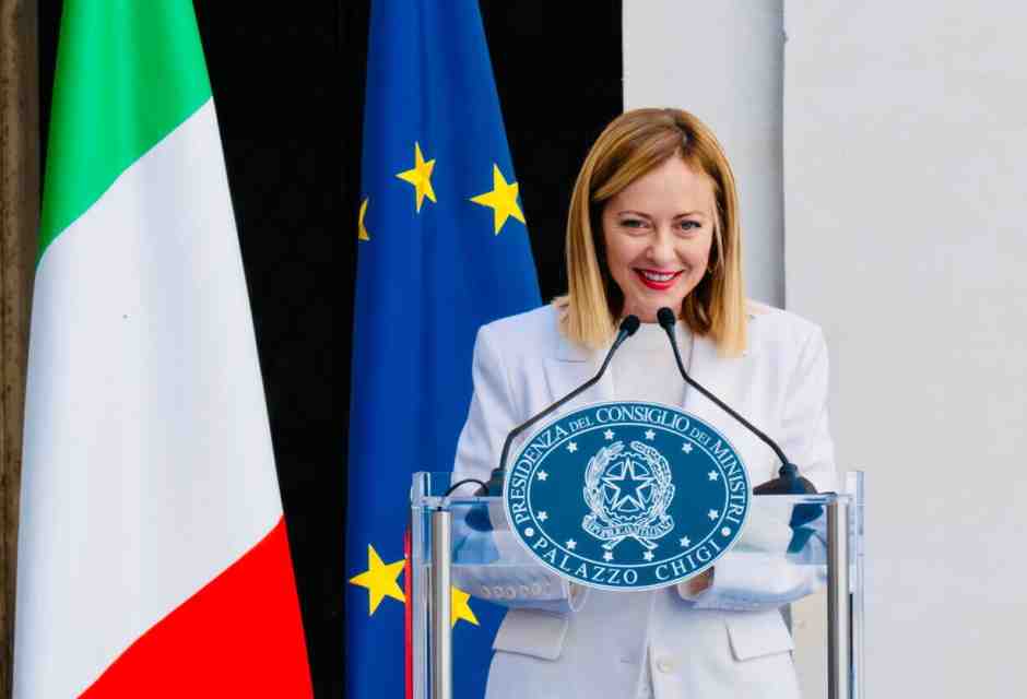 Giorgia Meloni (Ansa)