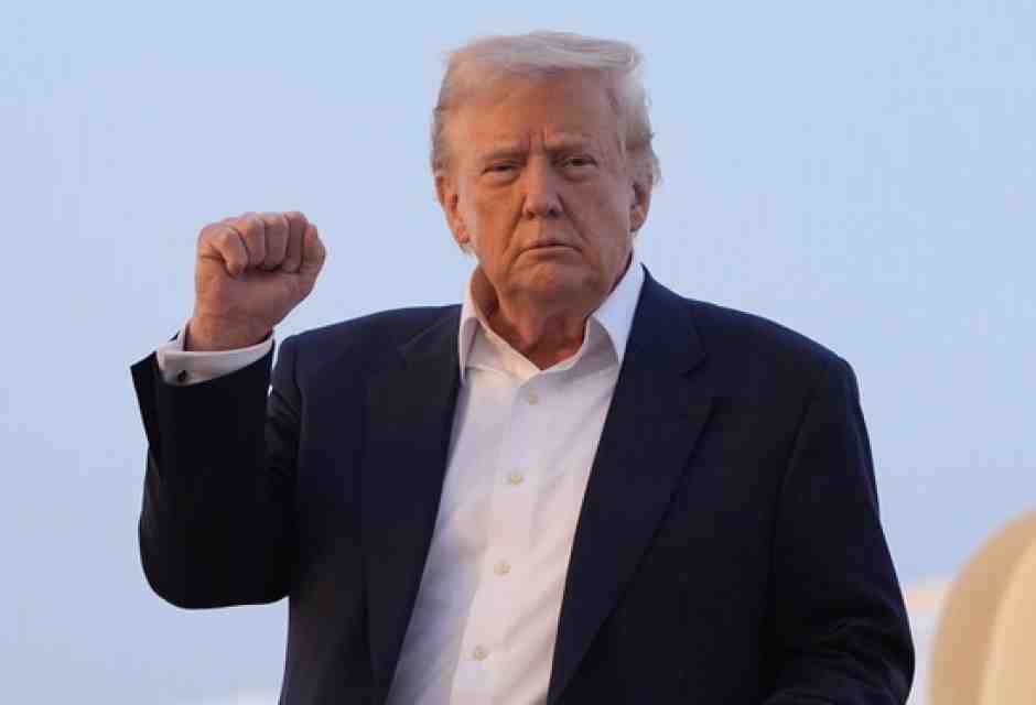 Donald Trump (foto Ap, via LaPresse)