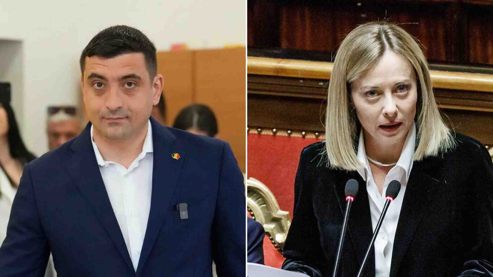 Immagine di Fratelli di Romania: Meloni si congratula con Simion che in Italia arriva al 73 per cento
