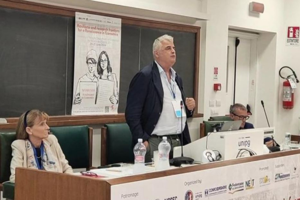 Un momento della due giorni di Perugia - .