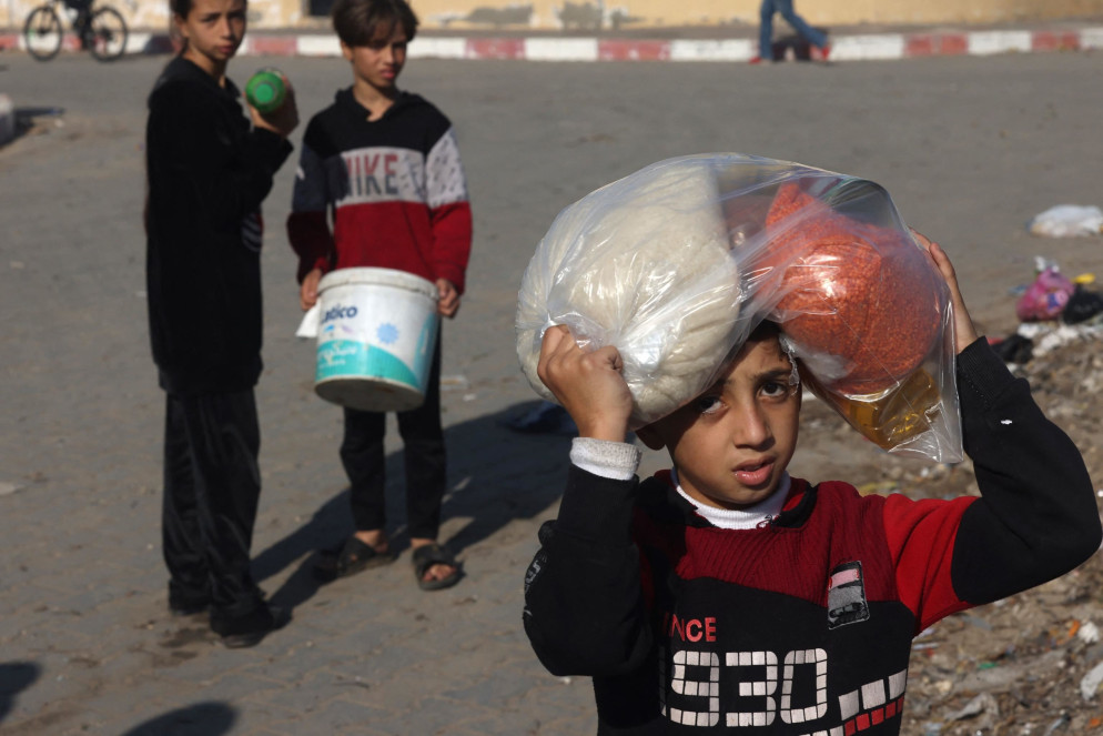 Bambini a Gaza - ANSA