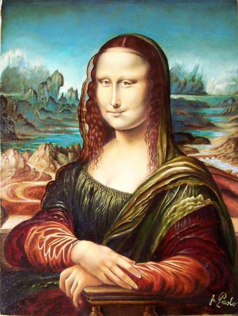 Mona Lisa ultimata - fratel Paolo Mezzo