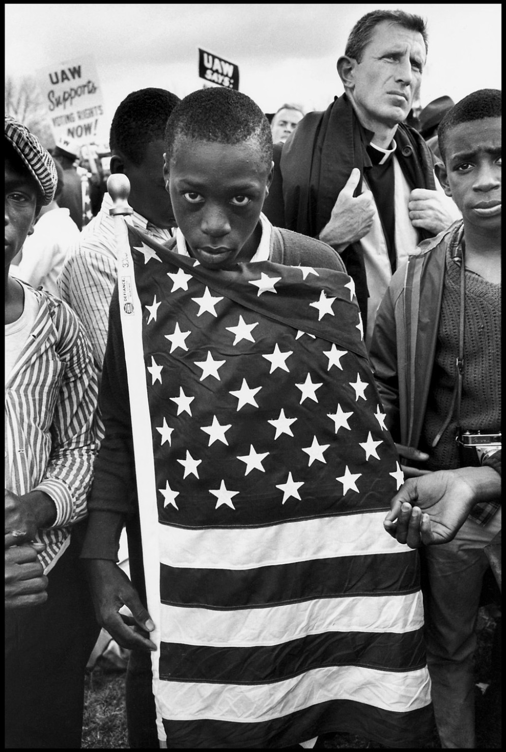 La marcia di Selma, Alabama, 1965 - Bruce Davidson / Magnum Photos