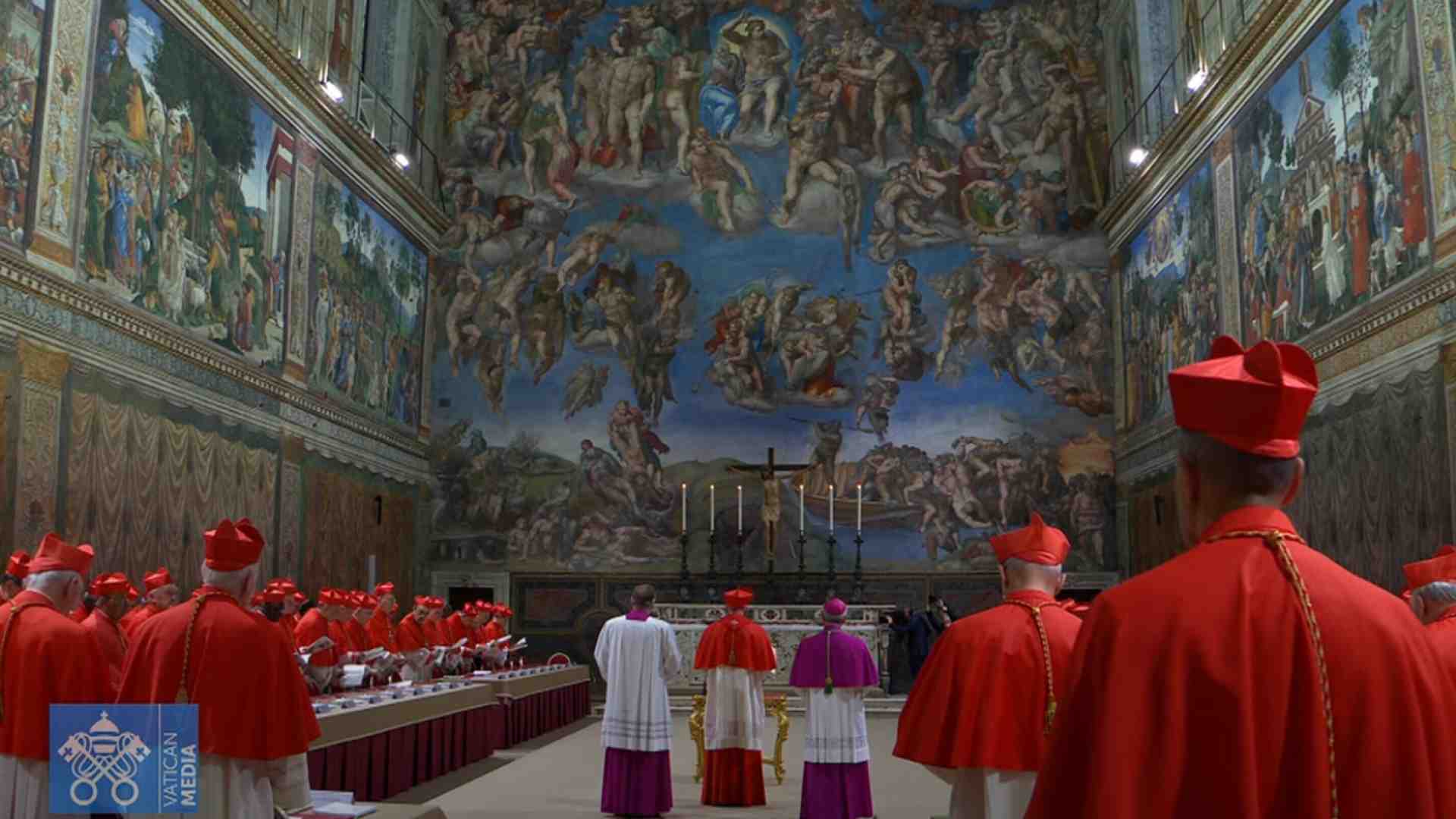 Immagine di La magnificenza di uno spettacolo superbo: i cardinali in processione