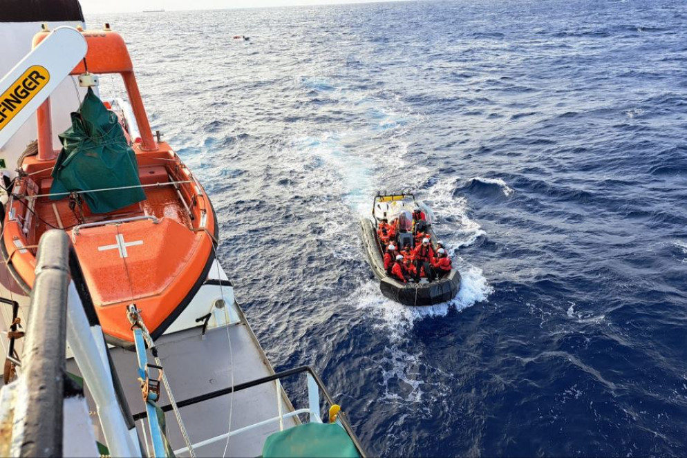 Il gommone Sar della Life Support - Liverani