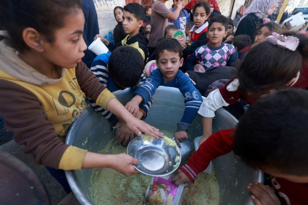 Bambini a Gaza - ANSA