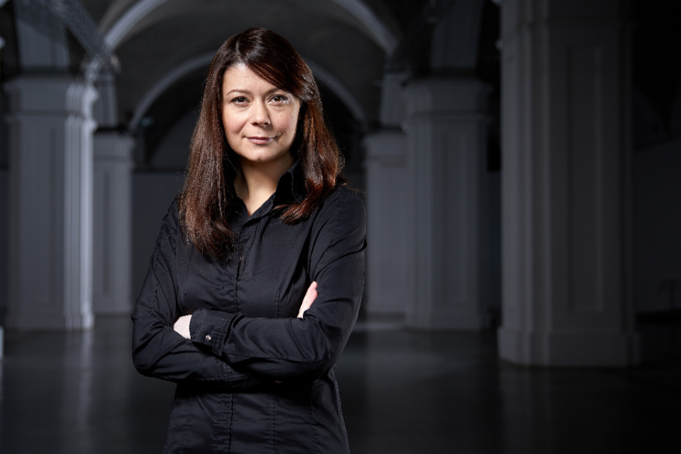 La curatrice Solomia Savchuk - Mystetskyi Arsenal