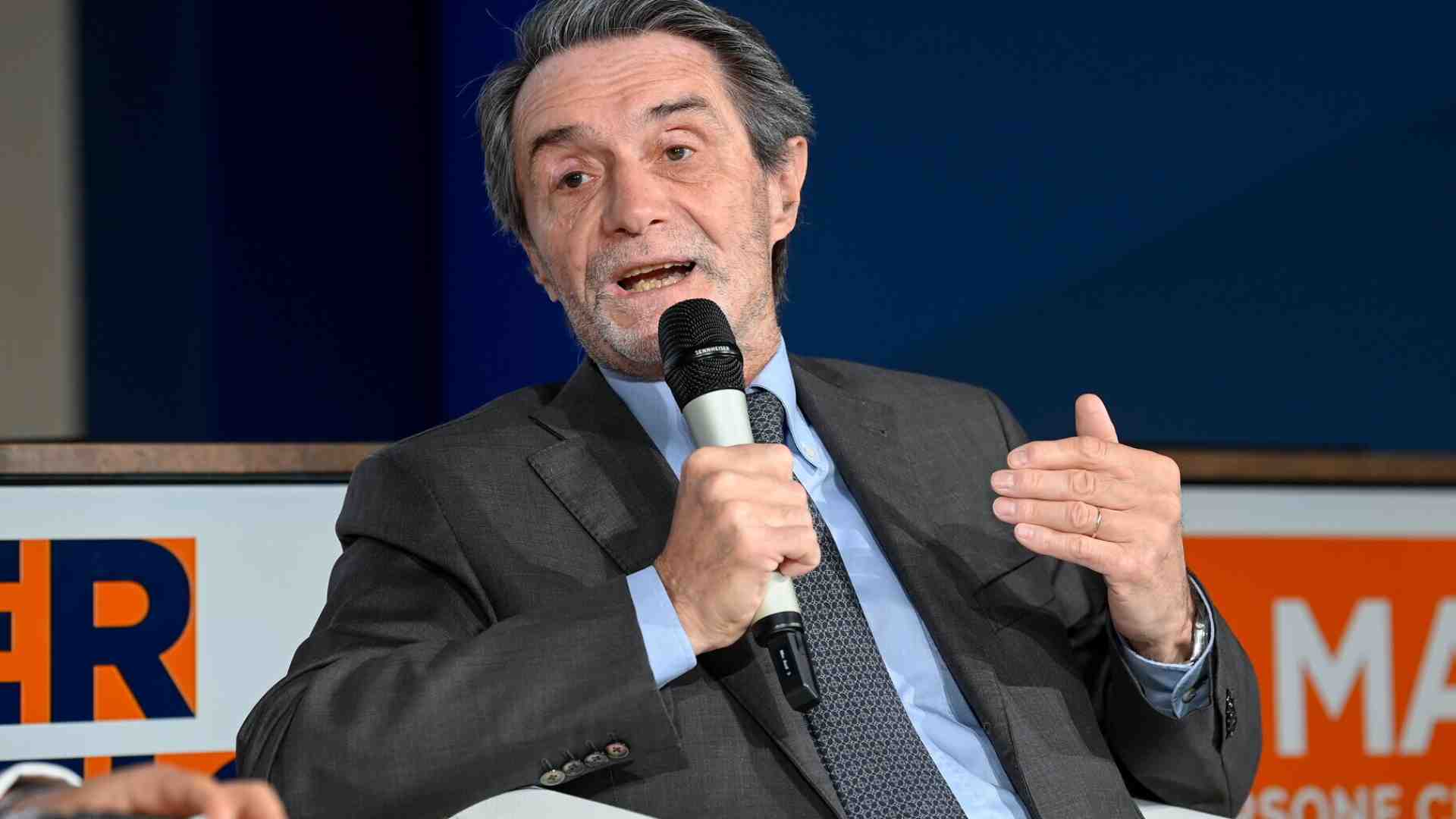 Immagine di Parla Attilio Fontana: "L'abuso d'ufficio? Serviva solo a sputtanare. La Lombardia resti alla Lega. Roma non ci ama"