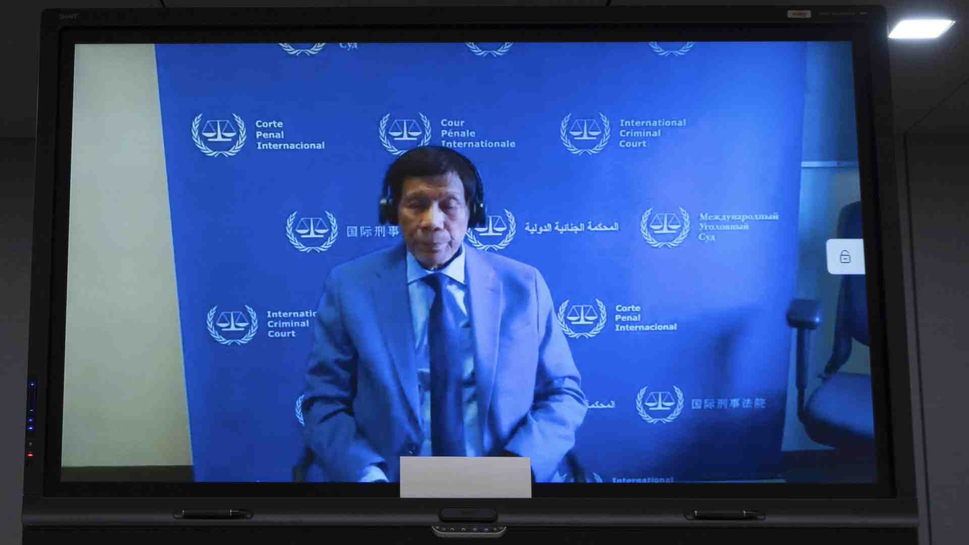 Immagine di Duterte dal carcere dell'Aja corre per un posto da sindaco
