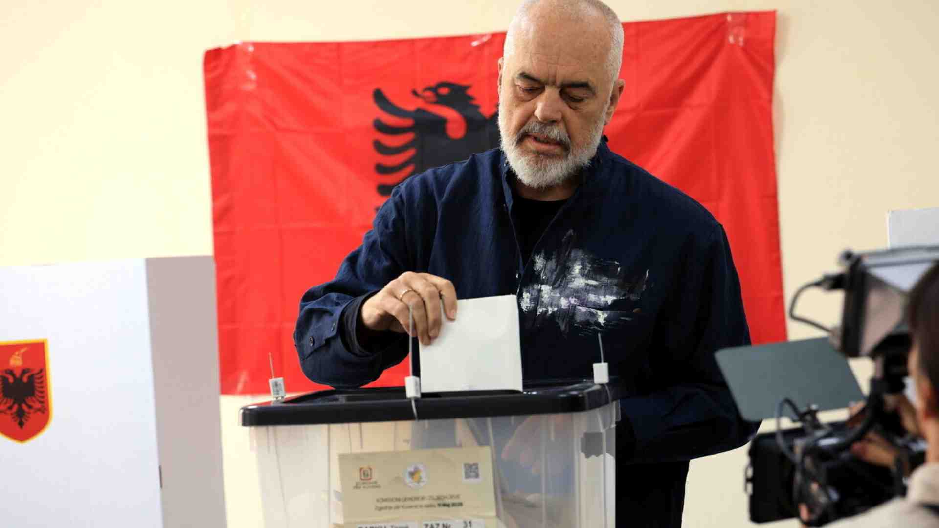 Immagine di Edi Rama verso la conferma in Albania