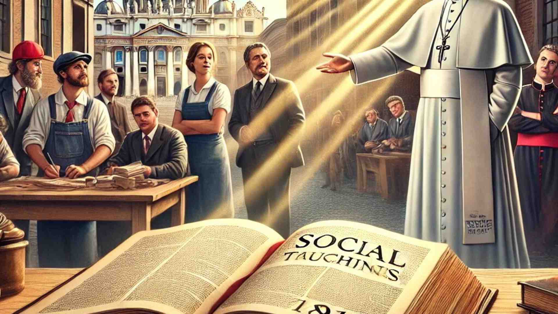 Immagine di Come sopravvivere a una cena in cui si parla della Rerum Novarum (e di Leone XIV)