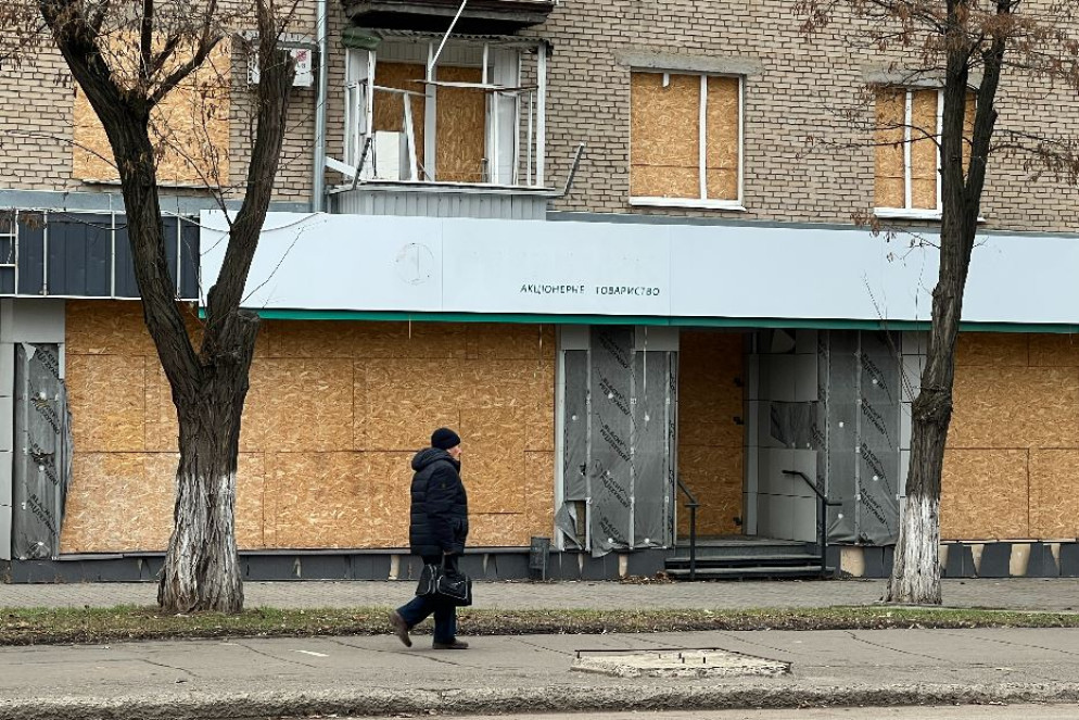 Le strade deserte a Kramatorsk, l'ultima grande città ancora libera nella regione di Donetsk - Gambassi
