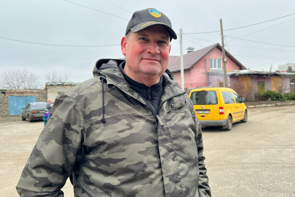 Oleksandr Apostol, vice-capo dell’amministrazione militare di Chuhuiv - Gambassi