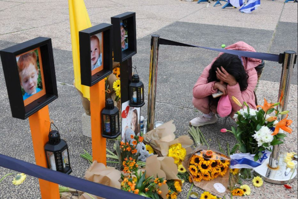 Dolore e raccapriccio per la sorte della famiglia Bibas - ANSA