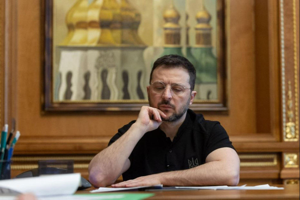 Il presidente ucraino Volodymyr Zelensky - Ansa