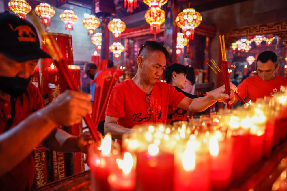 Il tempio di Hok Lay Kiong a Besaki, in Indonesia - ANSA
