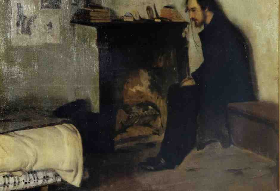 Erik Satie, bohème. Städelschen Kunstinstitut, Frankfurt am Main (GettyImages)<br />