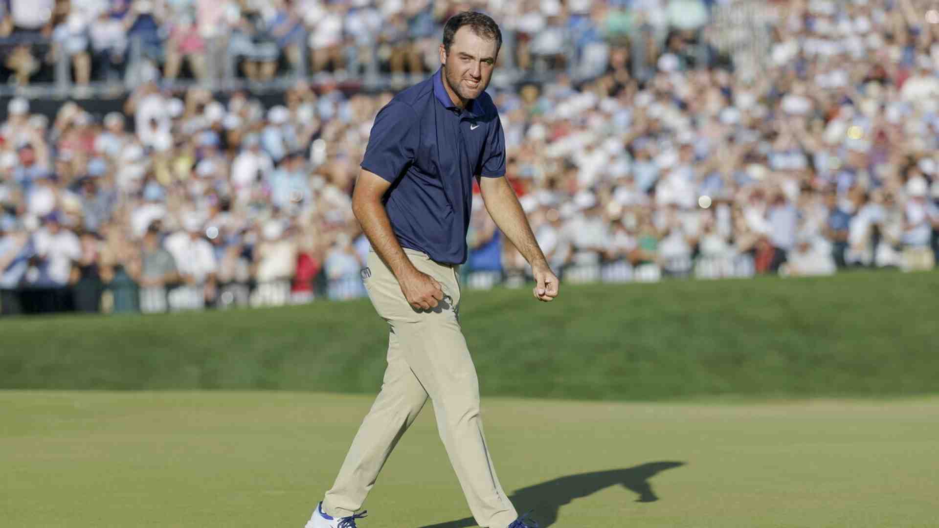 Immagine di Scottie Scheffler ha vinto il Pga Championship con la tranquillità del campione