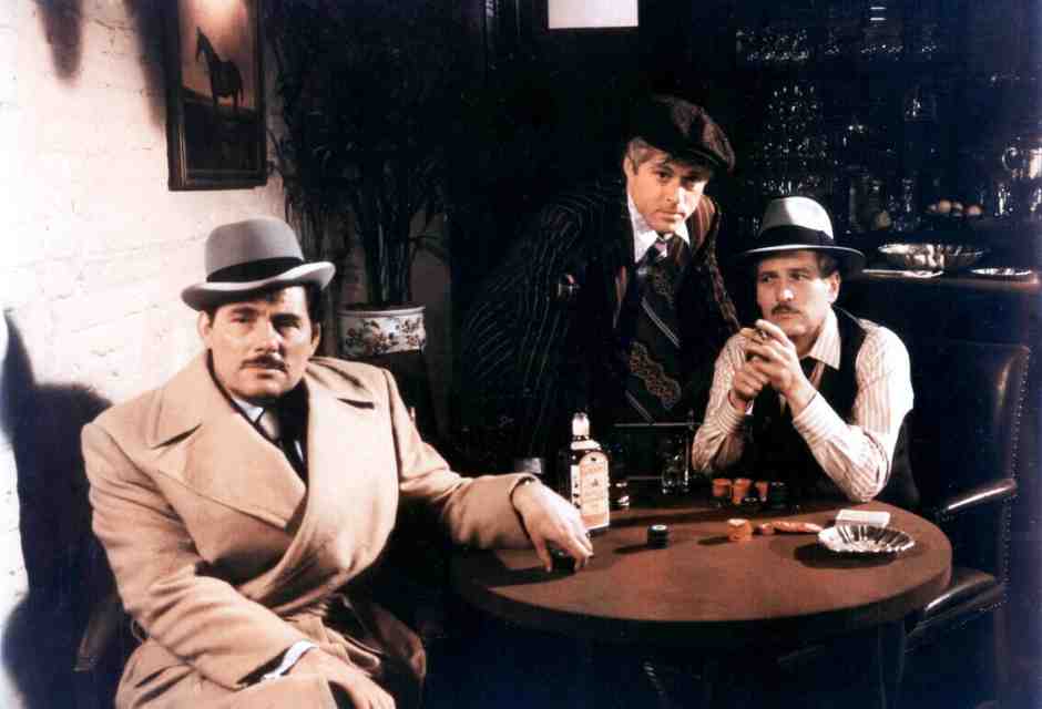 Robert Shaw, Robert Redford e Paul Newman ne &ldquo;La stangata&rdquo; di George Roy Hill, 1973 (Olycom)&nbsp;<br />