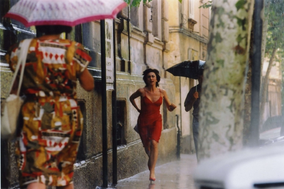 Anna Bonaiuto ne “L’amore molesto", 1995 (foto Cesare Accetta)