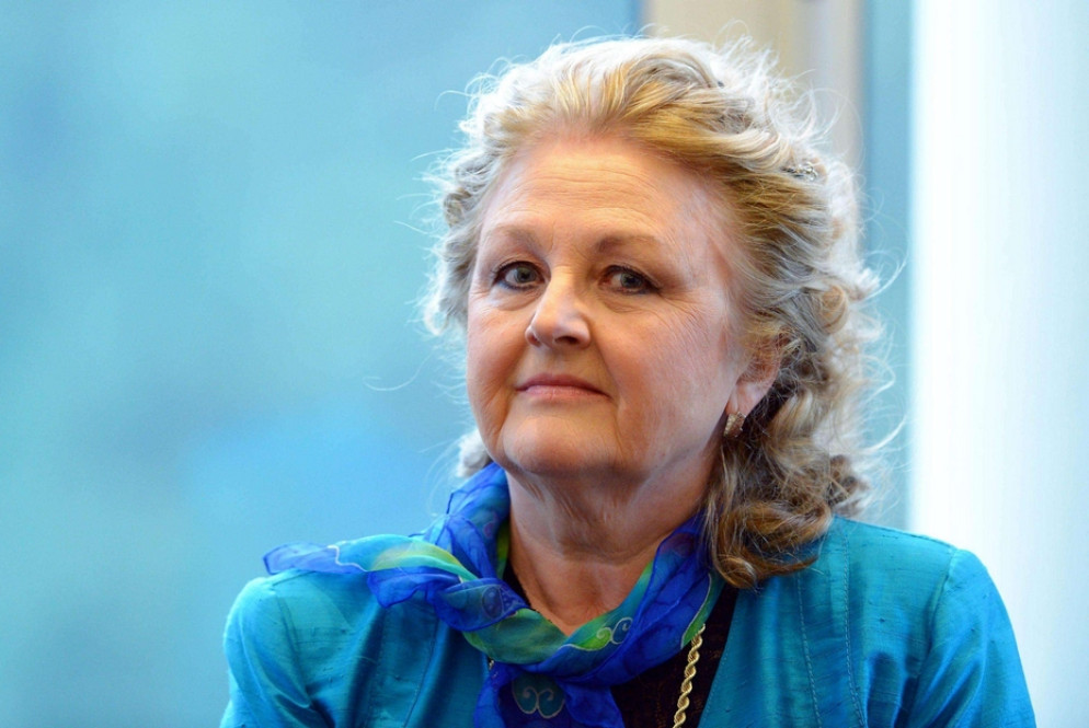 Il soprano Edita Gruberova a Baden-Baden nel 2013 - Ansa