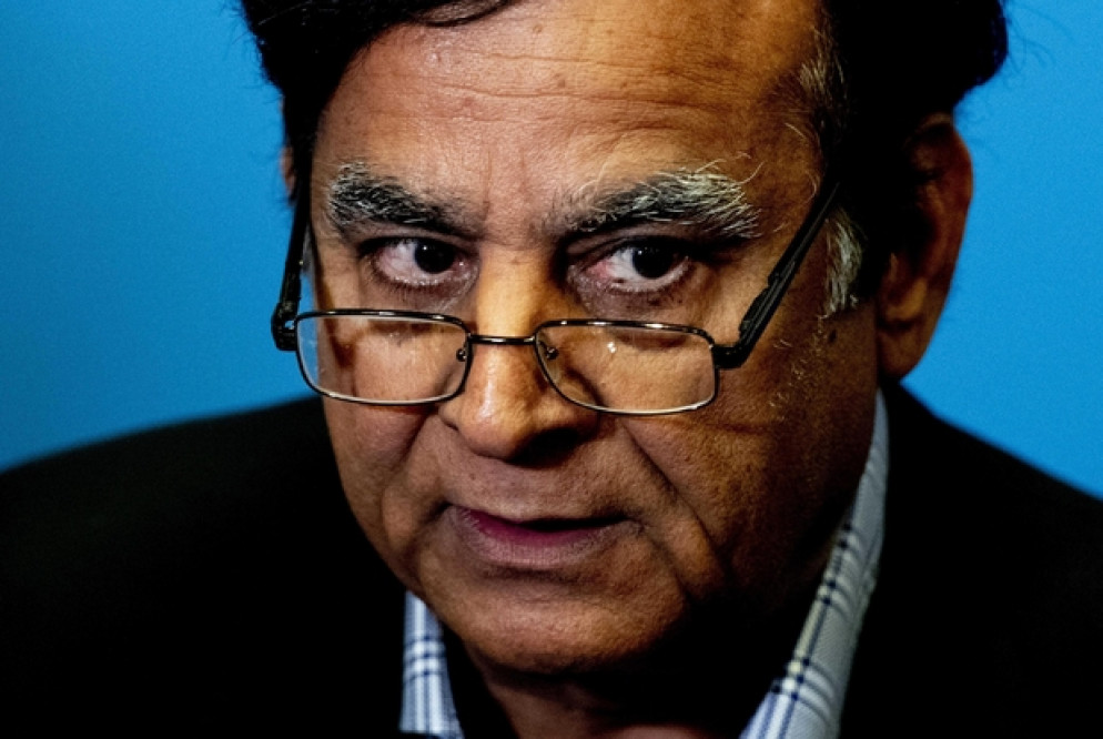 L’avvocato di Asia Bibi, Saiful Malook (Ansa)
