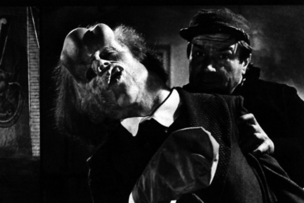 John Hurt in "Elephant Man" di David Lynch