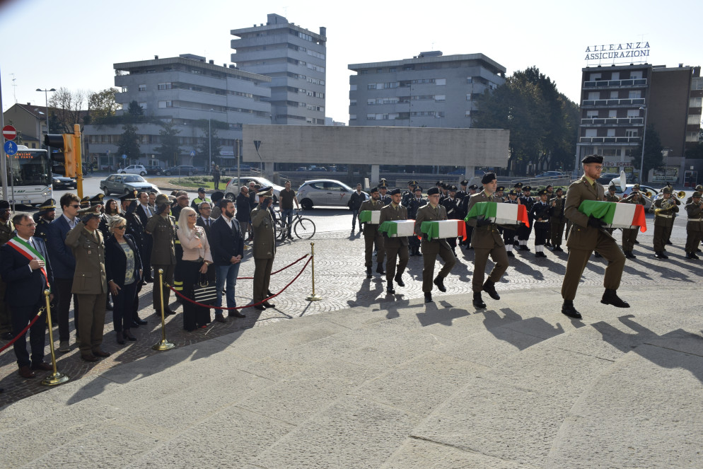 L'arrivo delle urne ieri a Udine