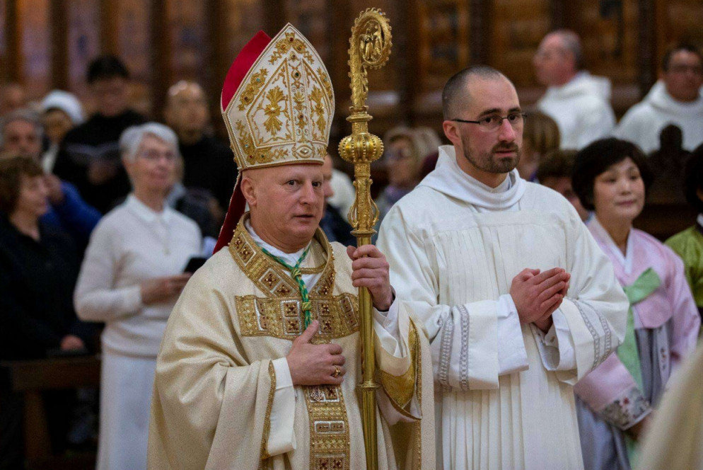 Dom Diego Gualtiero Rosa, abate generale di Monte Oliveto Maggiore