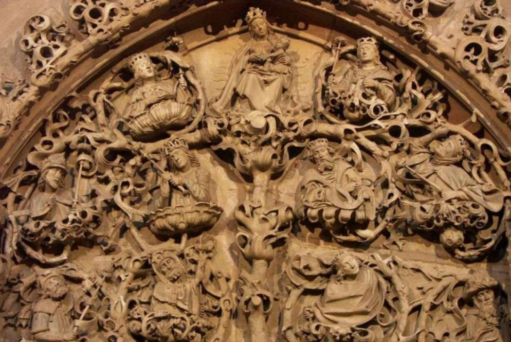 "L'albero di Jesse" nella Cattedrale di Worms in Germania - Avvenire
