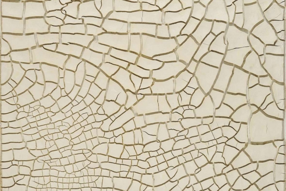 Alberto Burri, “Cretto G3” (1975)