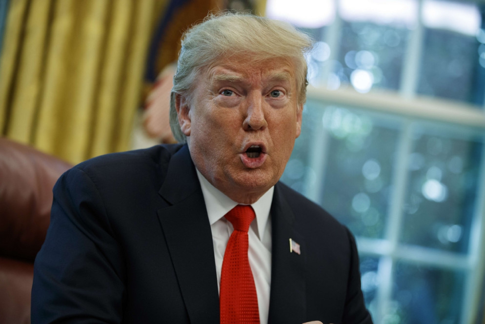 Il presidente americano Donald Trump (Ansa)