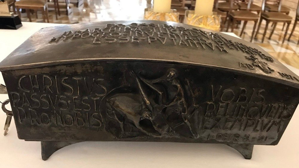 Il reliquiario donato