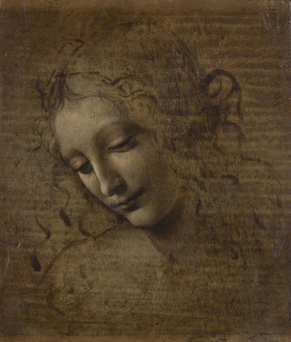 Leonardo da Vinci, "Testa di donna detta la Scapigliata"