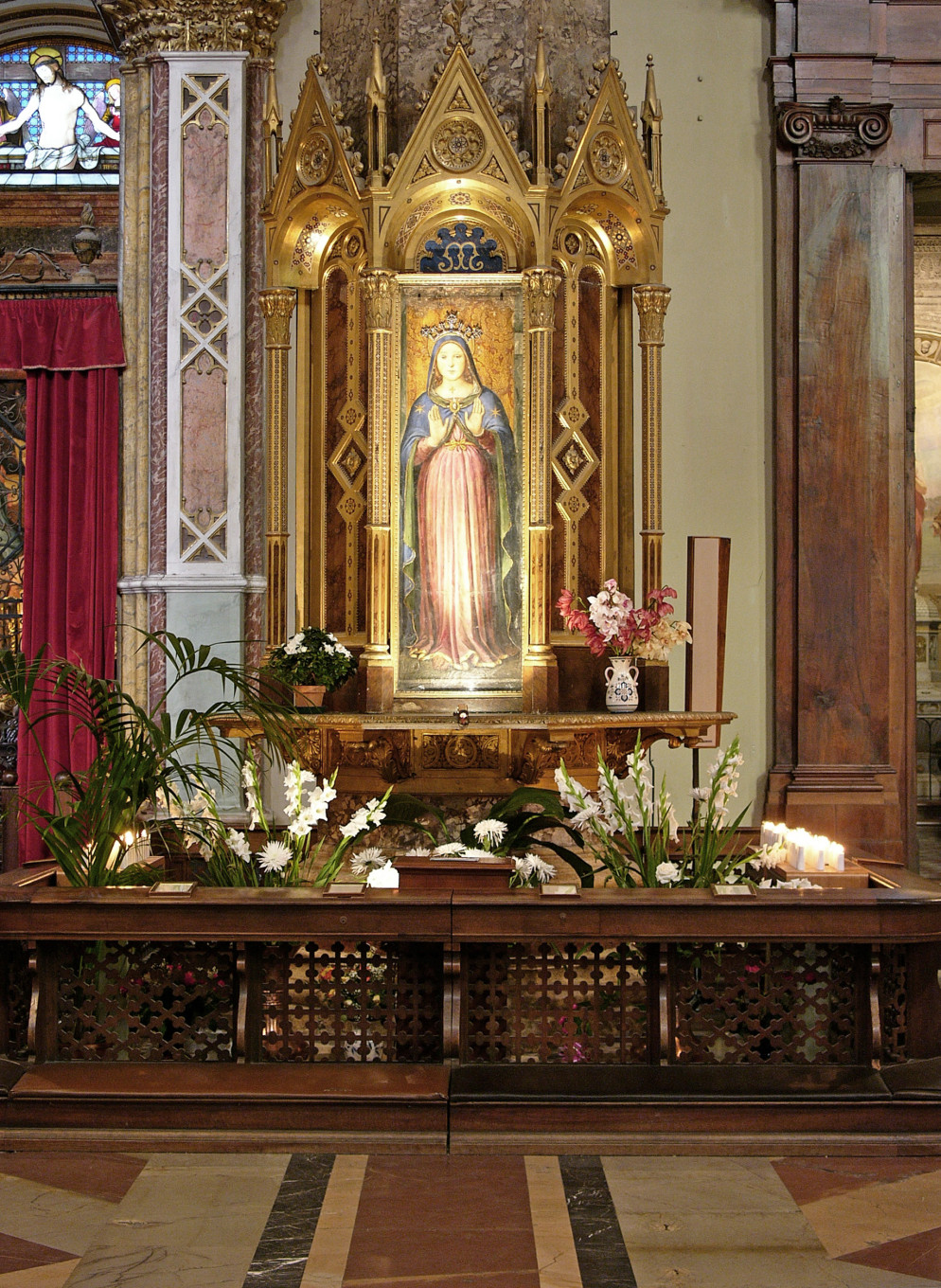 L'immagine della Madonna delle Grazie nella Cattedrale di Perugia - Arcidiocesi di Perugia
