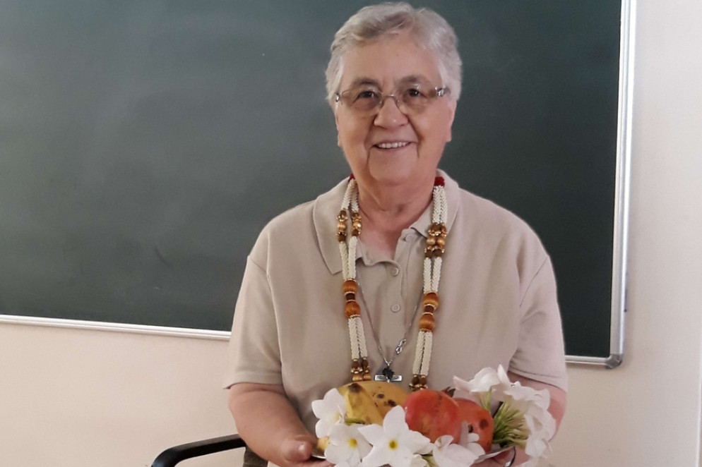 Suor Paola Vizzotto in una foto recente - Per gentile concessione di suor Paola Vizzotto