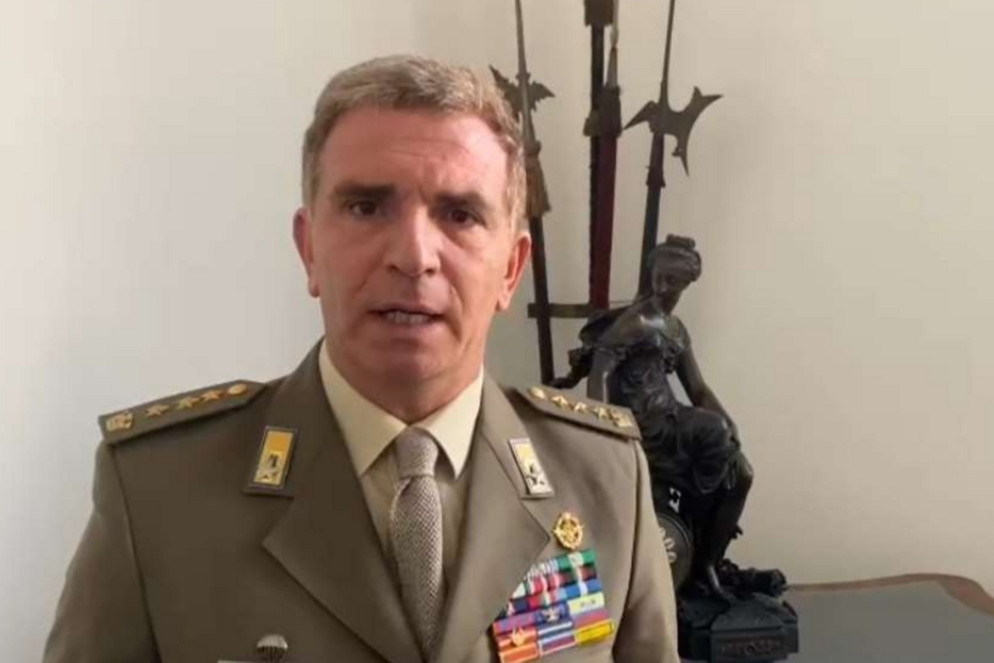 Il colonnello Fabrizio Giardini, Ufficio Storico dello Stato Maggiore dell'Esercito italiano
