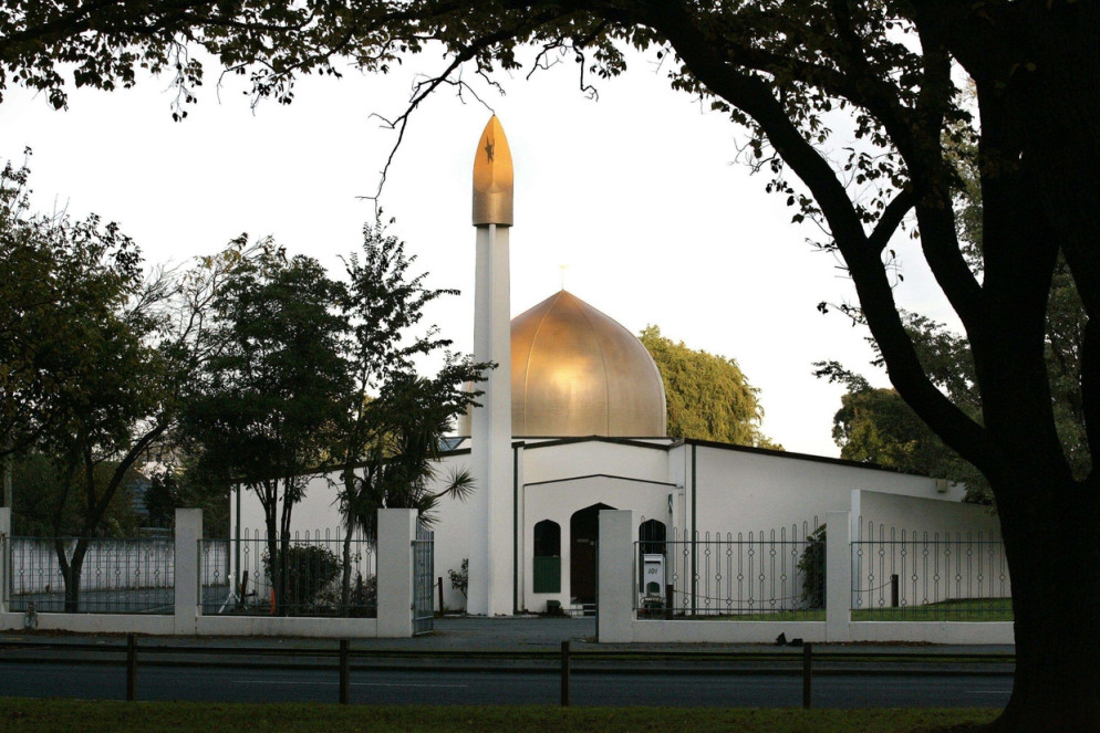 La moschea di Al Noor sulla Deans Avenue, dov'è avvenuta la prima strage (Ansa)
