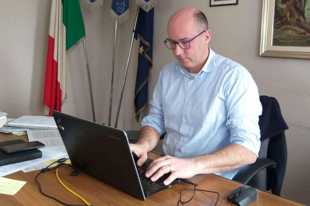 Il sindaco di Bresso Simone Cairo - Francesco Riccardi